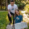 Veselá tatranská terénkoza, ktorá si odskočila na naše tričká. Symbol Tatier a obľúbený fotoobjekt všetkých turistov. Tričko príjemnej modrej farby je vyrobené z GOTS certifikovanej 100 % organickej bavlny.