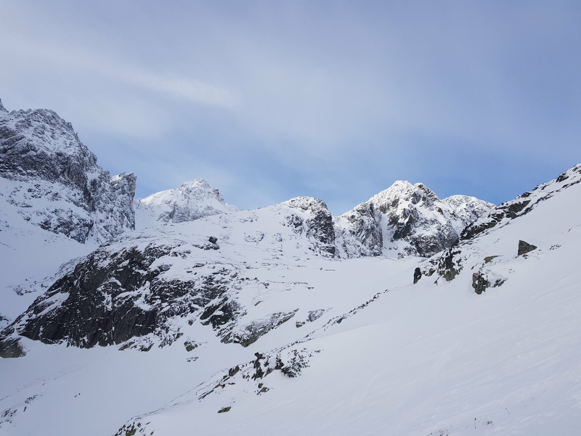 Vysoké Tatry - lavína.