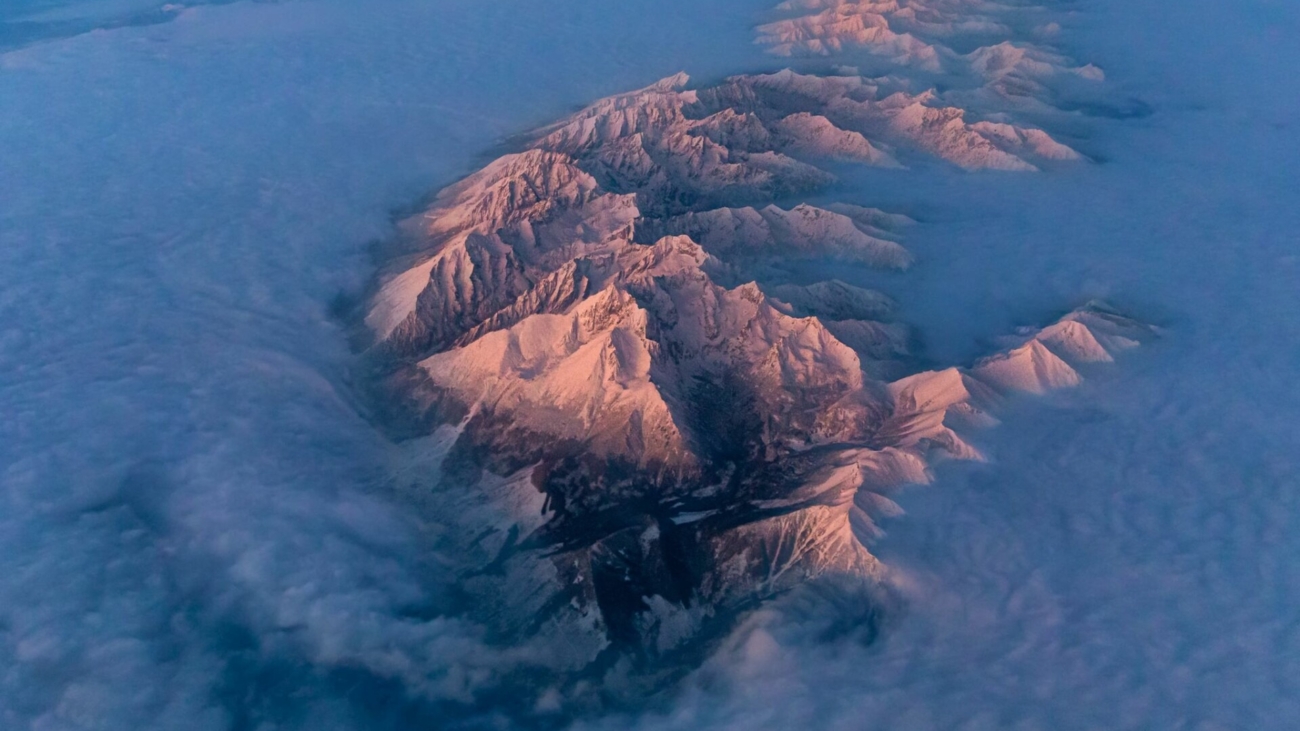 Tatry z výšky