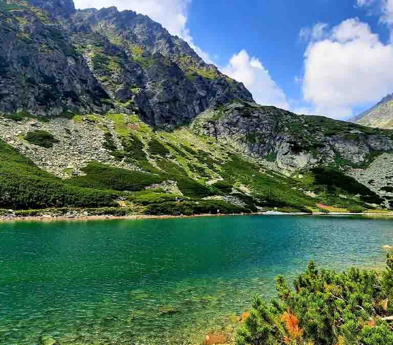 Pohľad na rozprávkové Velické pleso