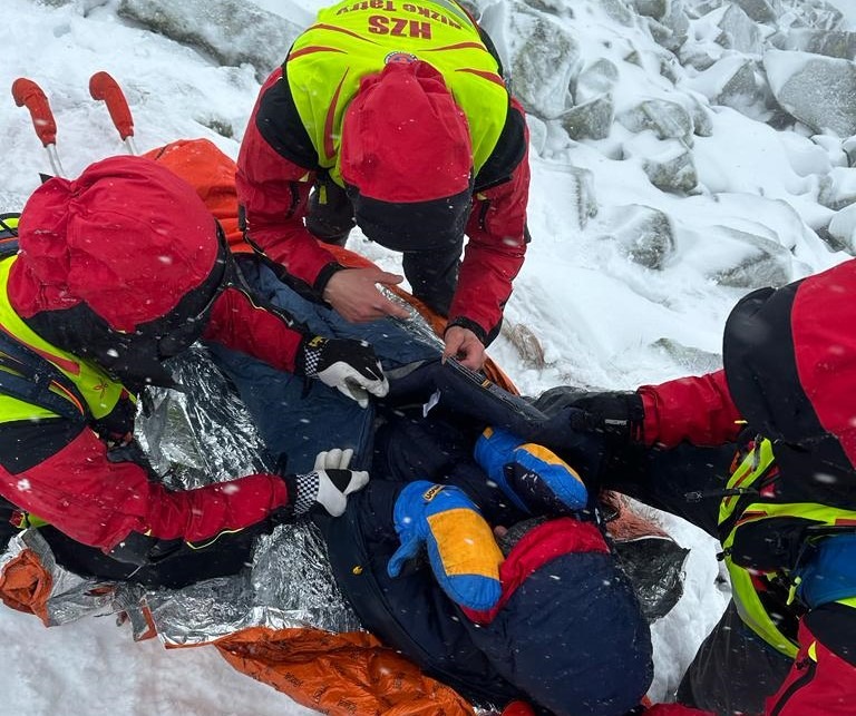 Horskí záchranári zasahujú v Nízkych Tatrách