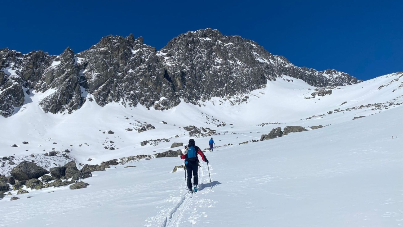 Skialpinistická túra Furkotskou dolinou