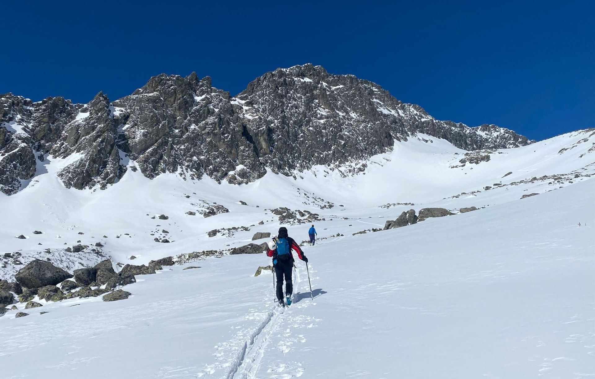 Skialpinistická túra Furkotskou dolinou