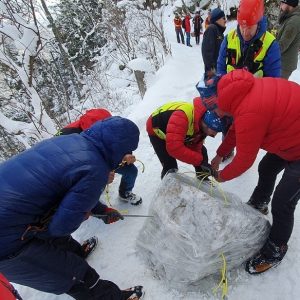 Cvičenie Horskej záchrannej služby