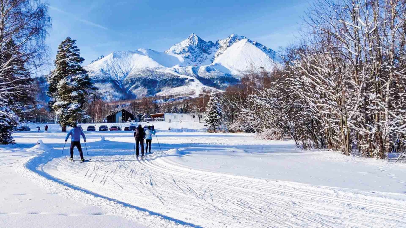 Obľúbené bežkárske trate v Tatranskej Lomnici