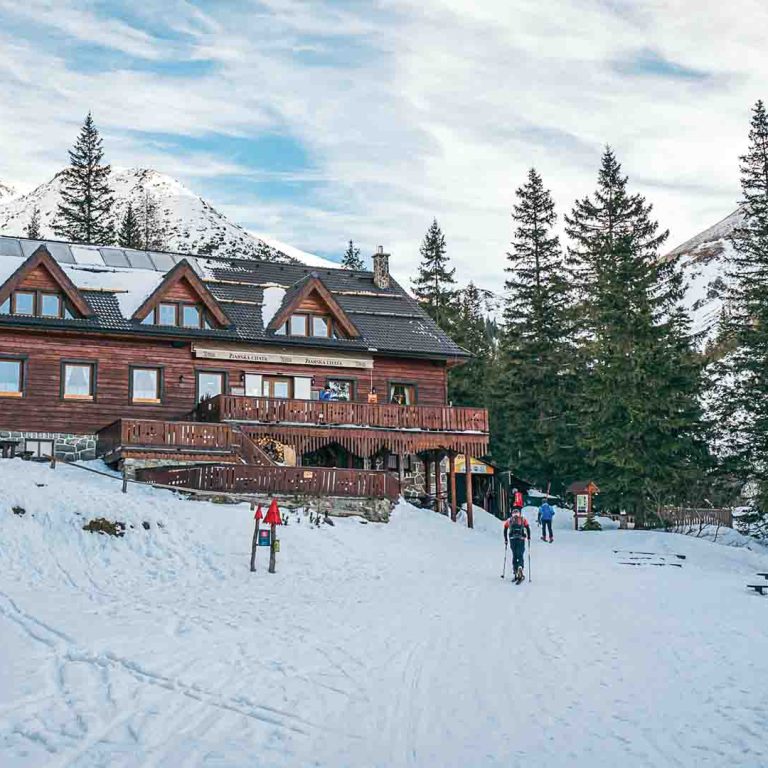 Žiarska chata je aj skialpovým cieľom