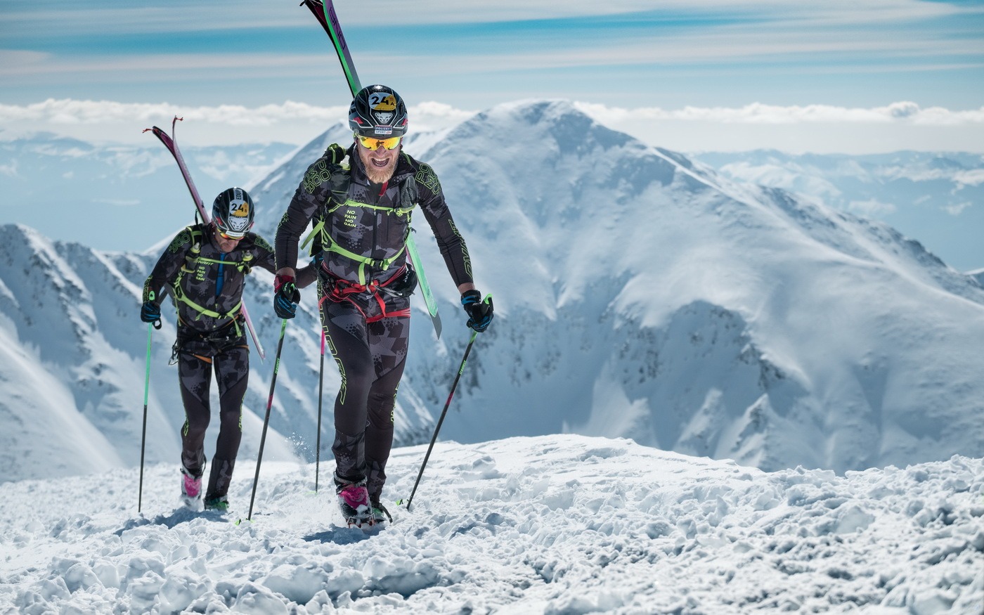 Súťaž dvojíc skialpinistov v Tatrách je jednou z najnáročnejších v Európe.
