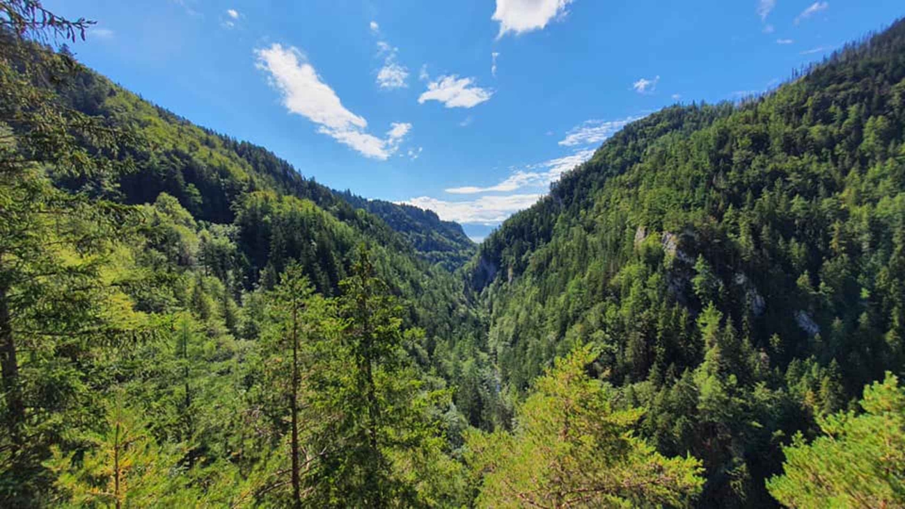 Kvačianska dolina leží v regióne Liptov, v Chočských vrchoch.