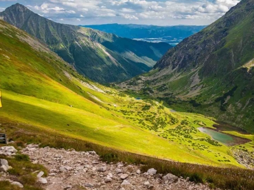 Smutná dolina leží na konci Roháčskej doliny