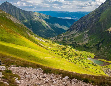 Smutná dolina leží na konci Roháčskej doliny
