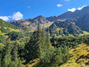 Smutná dolina leží na konci Roháčskej doliny