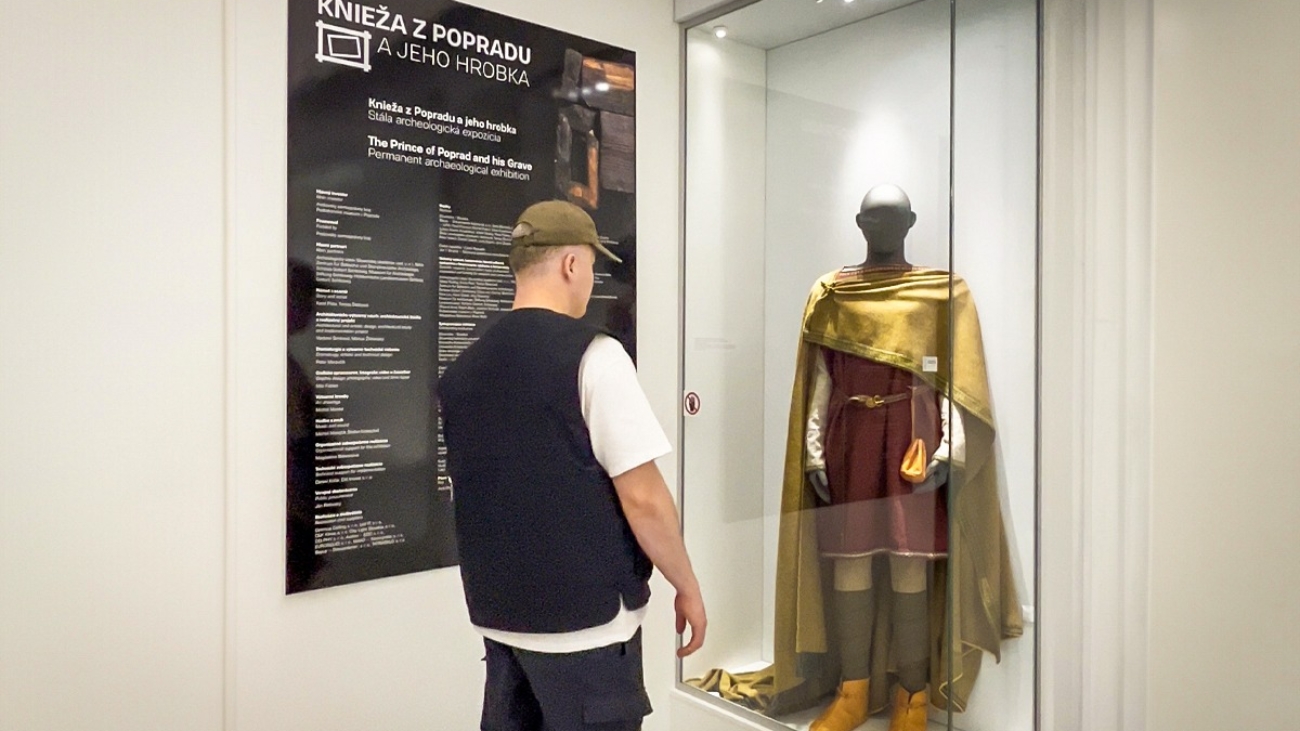 Knieža z Popradu, jeho model podľa nájdených vecí