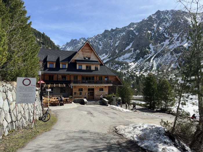 Cieľ: Hotel Popradské pleso