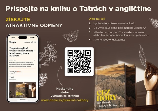 Kniha Tatry zbierka Donio.