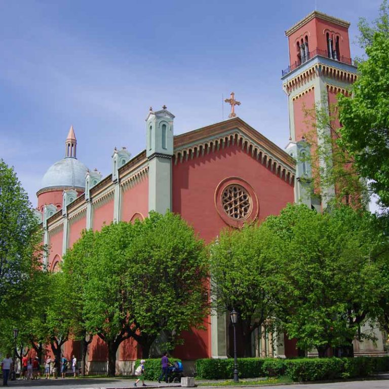 Nový evanjelický kostol v Kežmarku určite neprehliadnete.