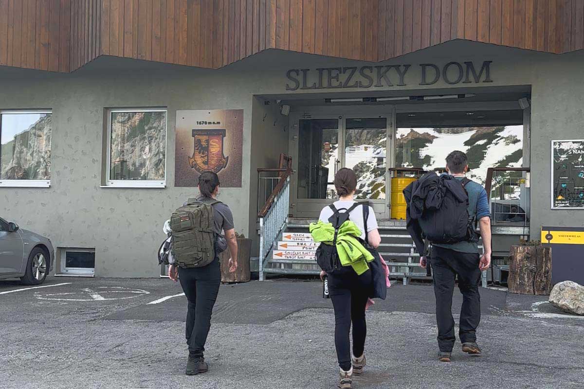 Budovu Sliezskeho domu vidieť už z diaľky