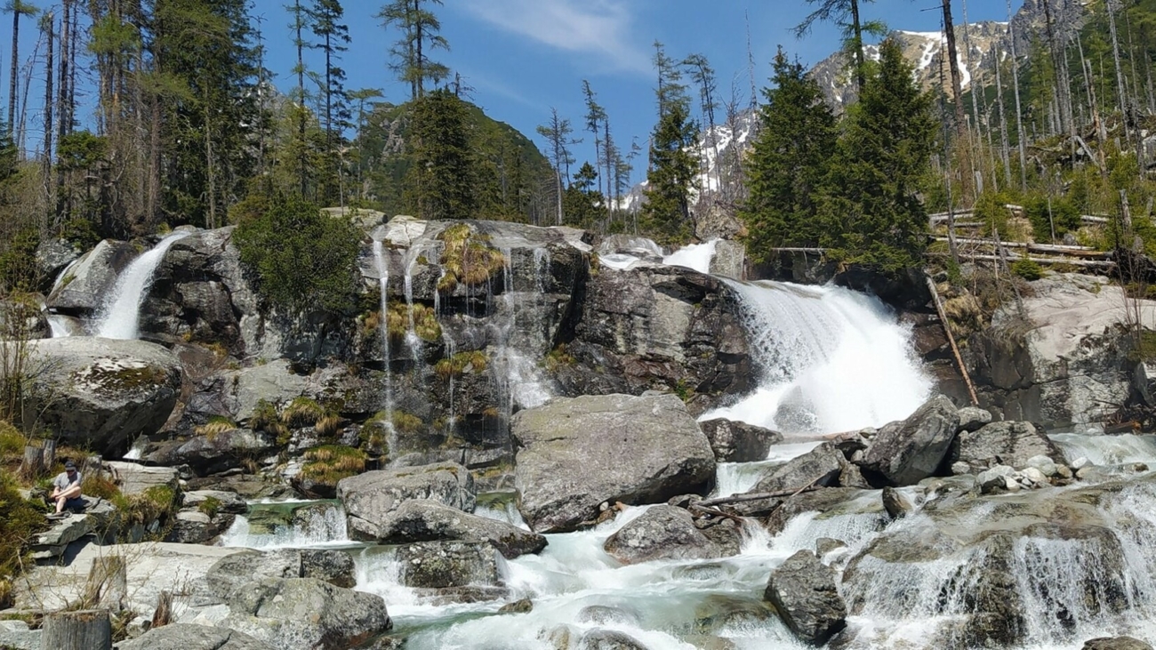 Cestou na Zamkovského chatu okolo Malého Studeného potoka