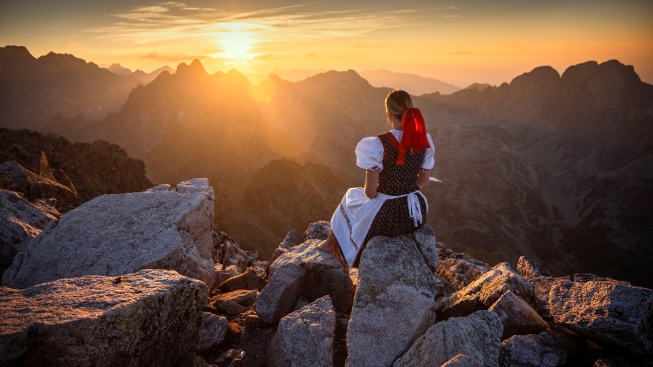 Na vrchole Slavkovského štítu. Foto: Ľuboš Čerešňák.