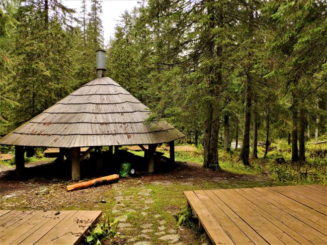 Táborisko pod Vysokou v Bielovodskej doline
