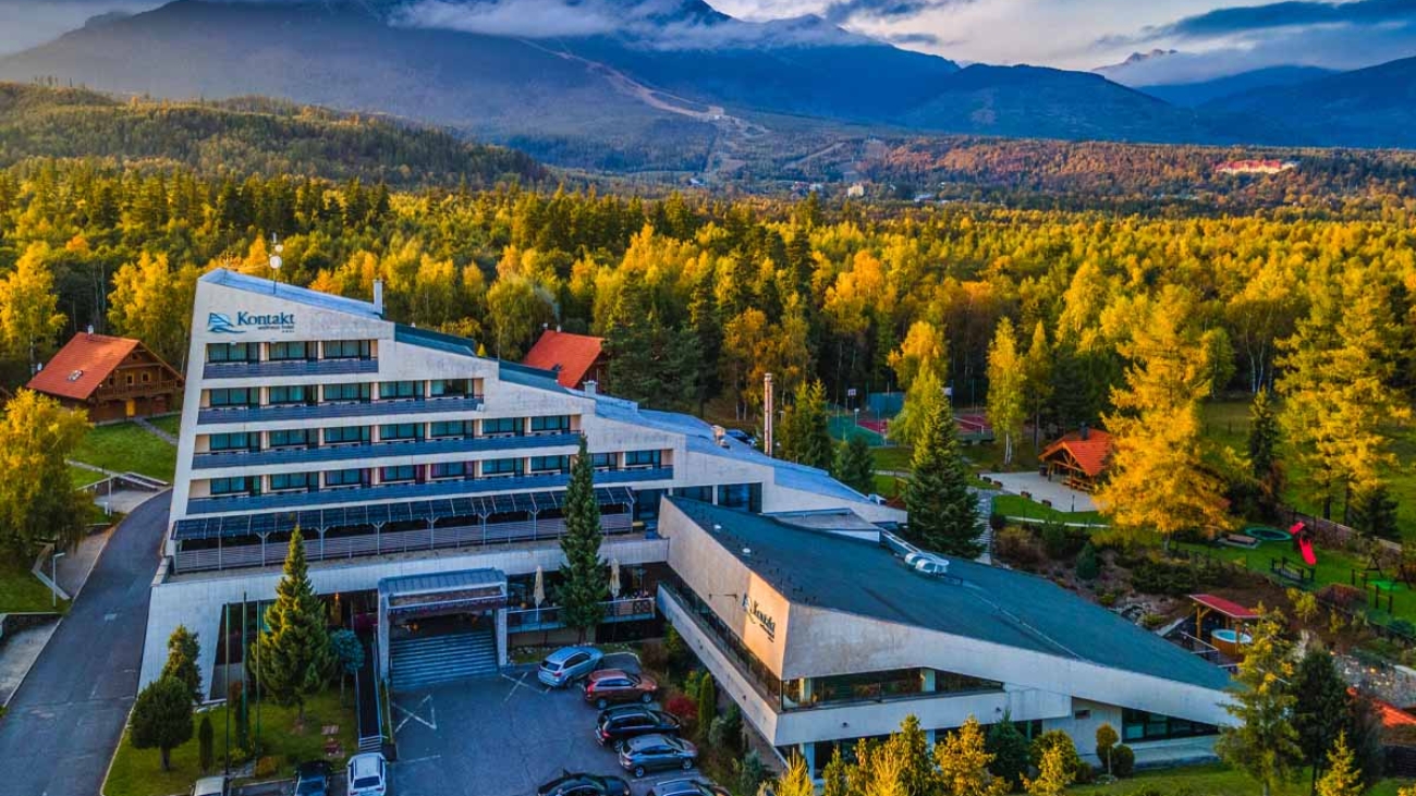 Hotel Kontakt v Starej Lesnej.