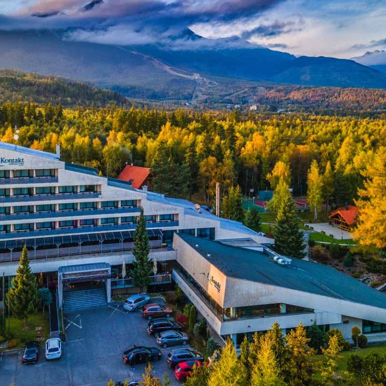Hotel Kontakt v Starej Lesnej.
