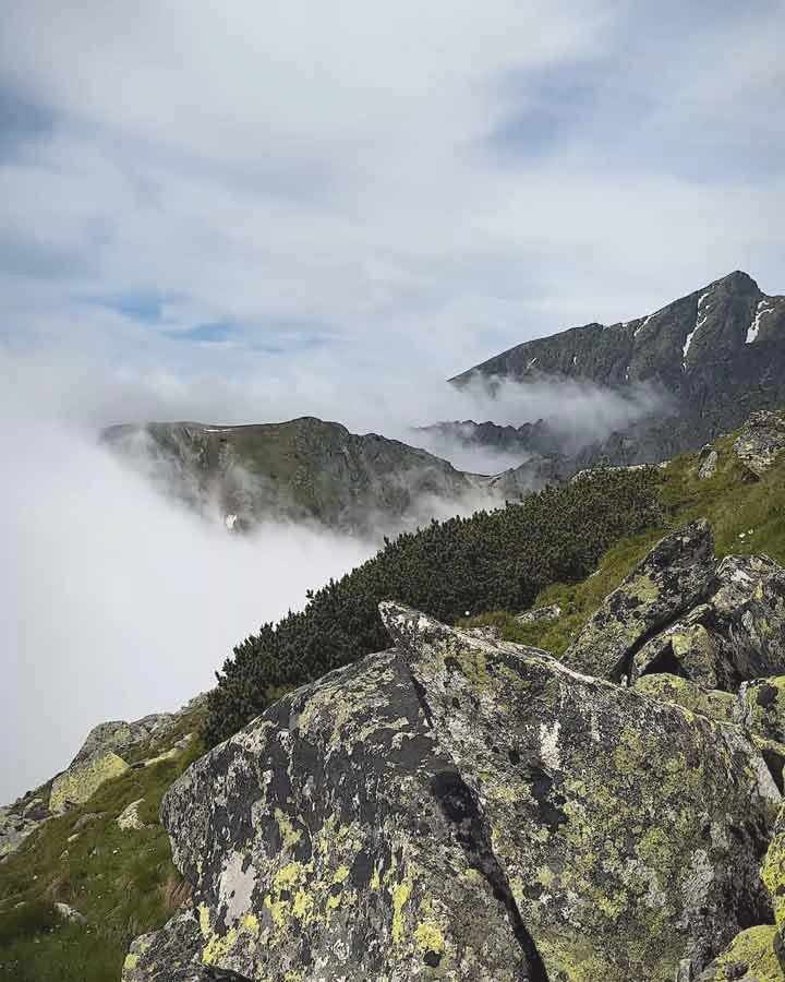 Hore sme mali nádhernú inverziu. Foto: Ľudovít Andok.