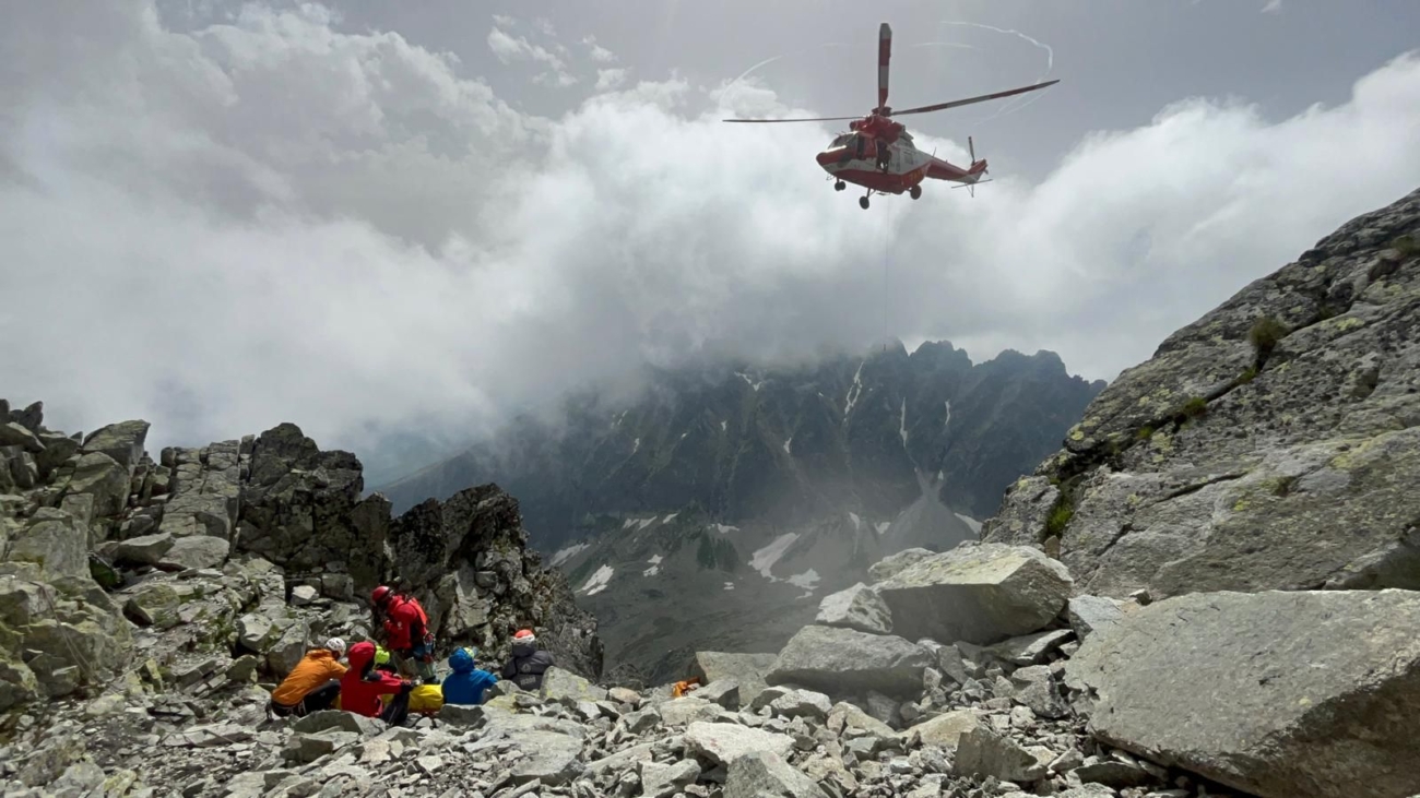 Slovenským záchranárom pomohli kolegovia z poľského TOPR