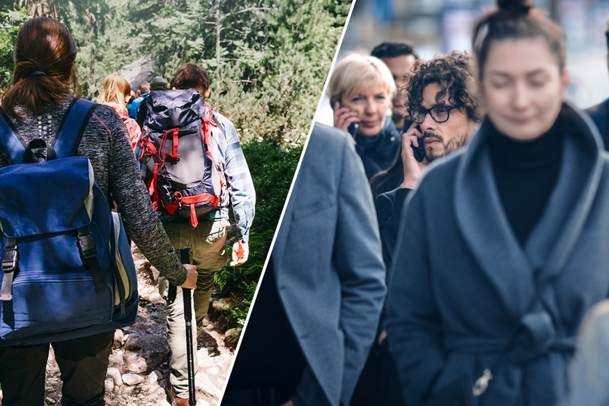 V prírode funguje mozog inak ako v mestskom prostredí. Foto: Depositphotos.