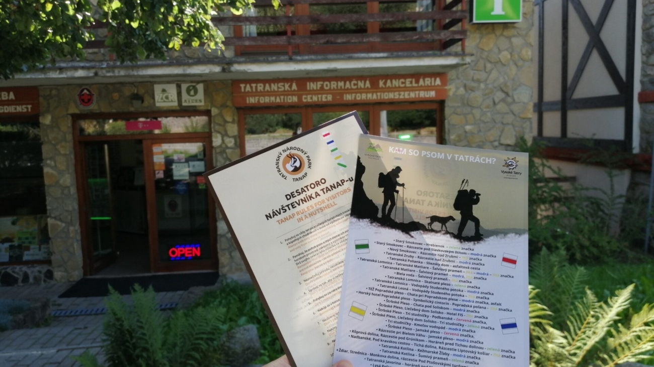 Letáčiky nájdete v informačných strediskách Tatier