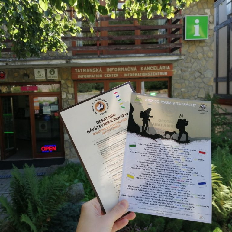 Letáčiky nájdete v informačných strediskách Tatier