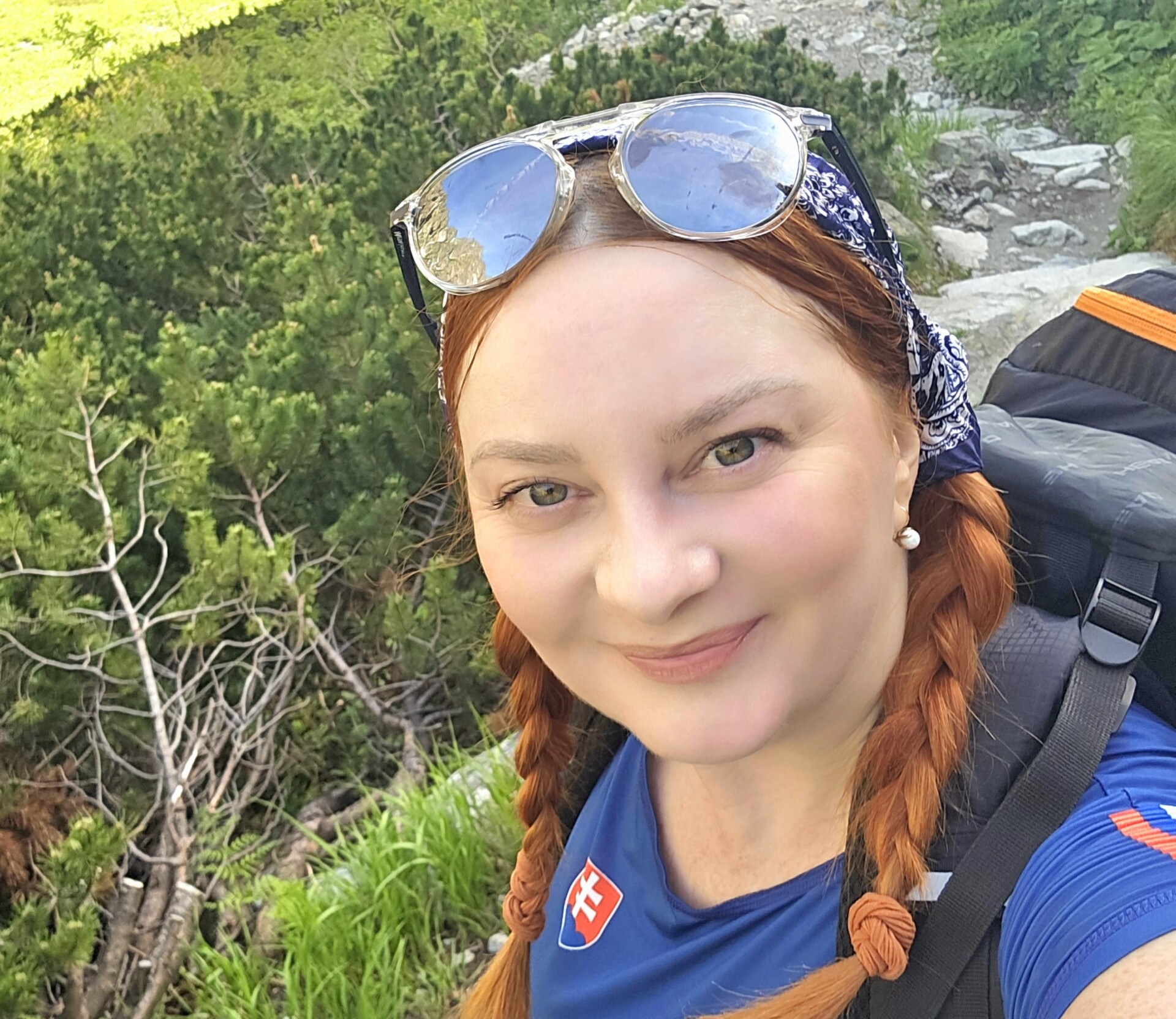 Martina Blašková vynáša štrúdle na tatranské chaty