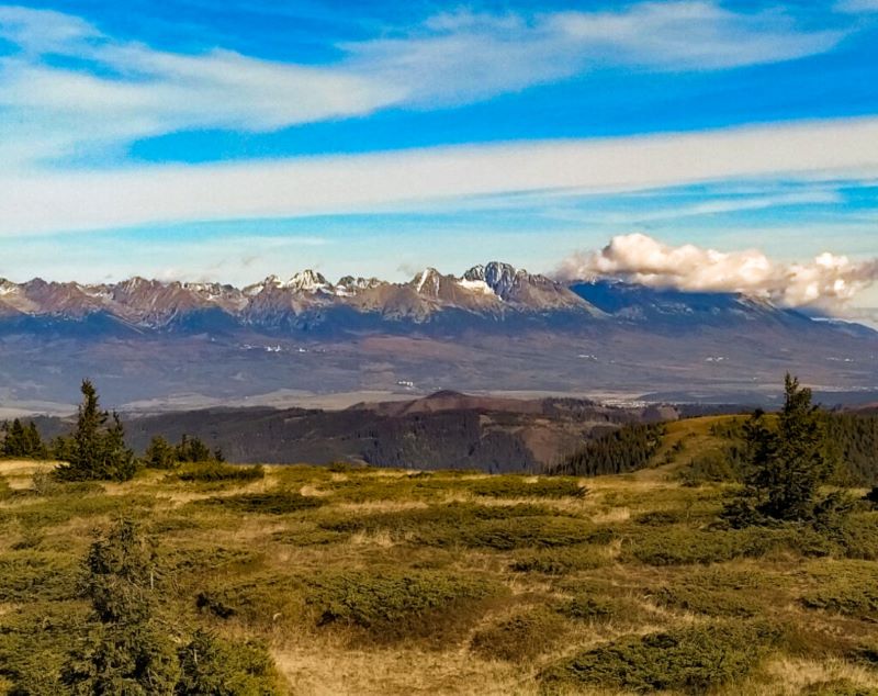 Veľká Vápenica. Najkrajšie výhľadové miesto na Horehroní