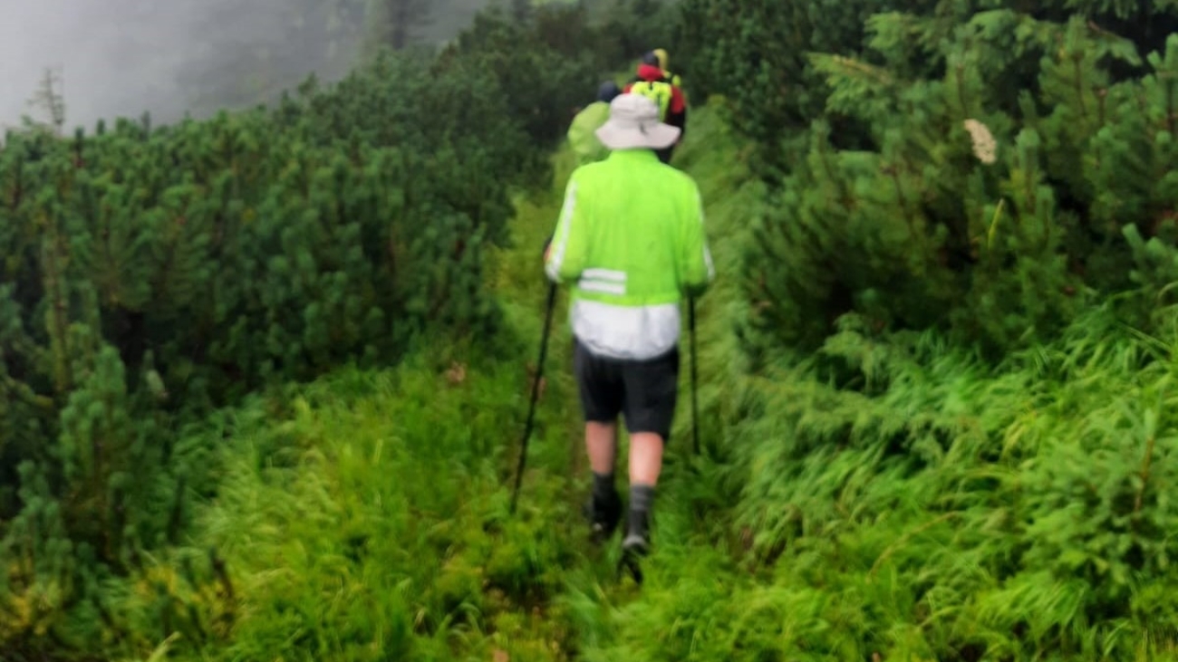 Ženy na túre zasiahla búrka