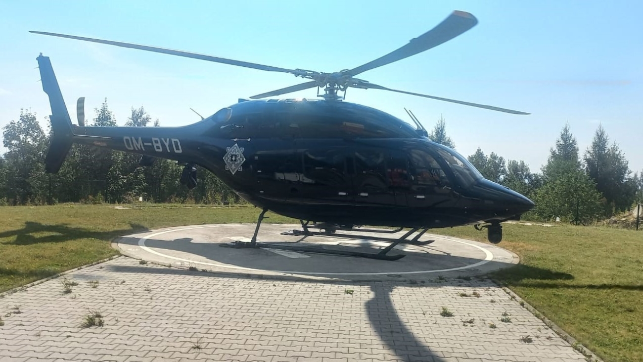 Nezvestného turistu hľadala aj Letka MV SR