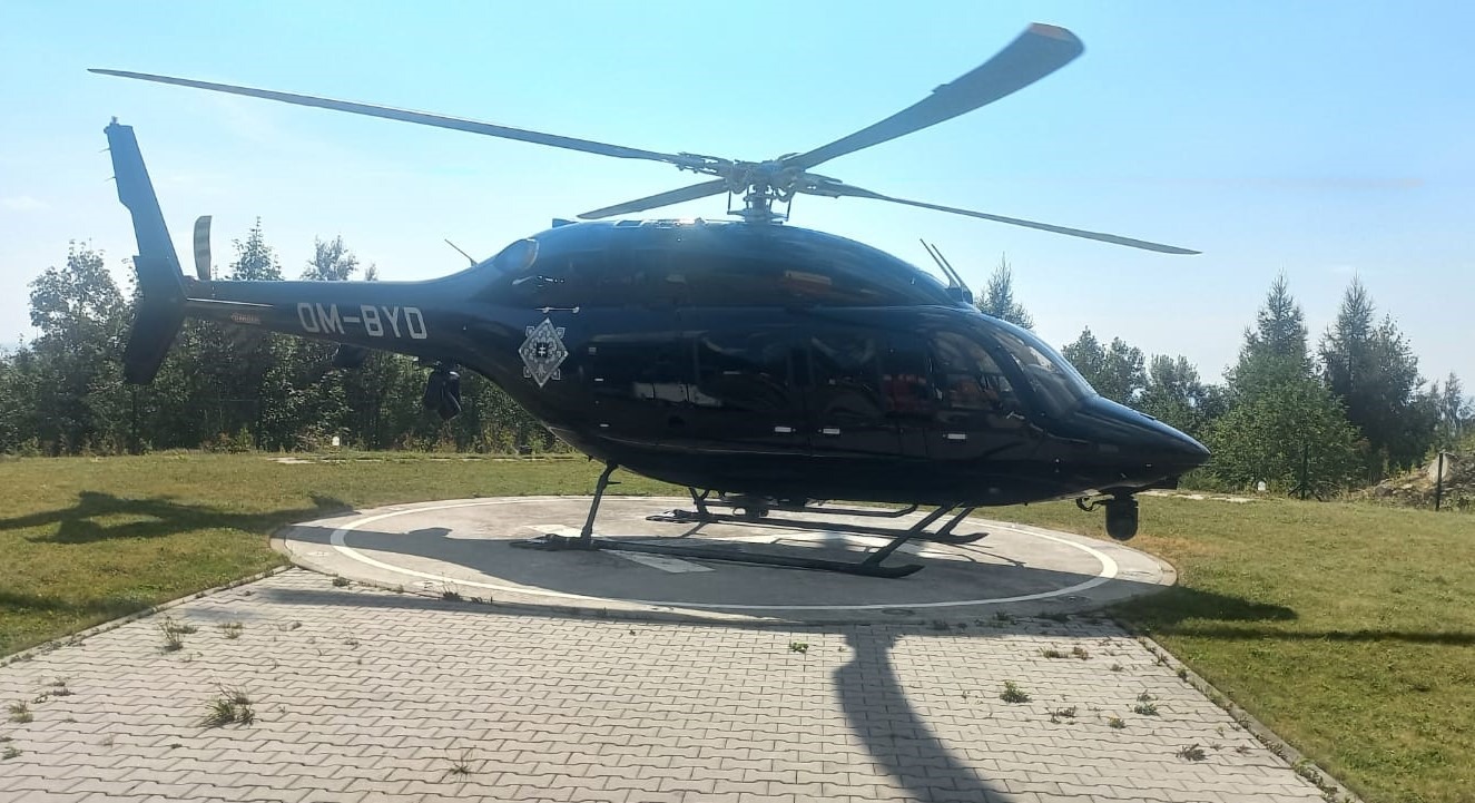 Nezvestného turistu hľadala aj Letka MV SR