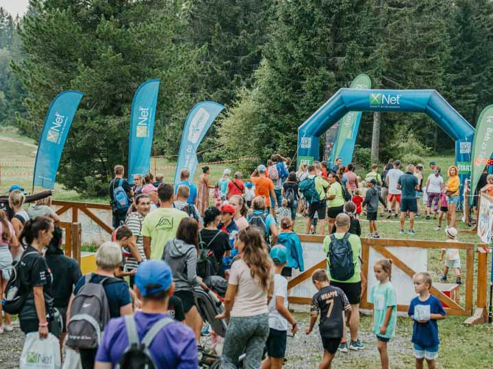 Behu za Tatry sa môžu zúčastniť deti aj dospelí športovci. Foto: Tomáš Ferenc.