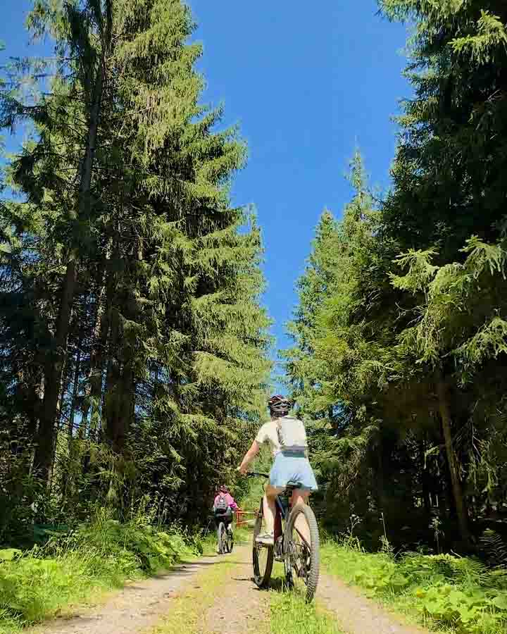 Nad Liptovskou Kokavou sme sa otočili a išli späť do Podbanského. Foto: Vladimír Tošovec.