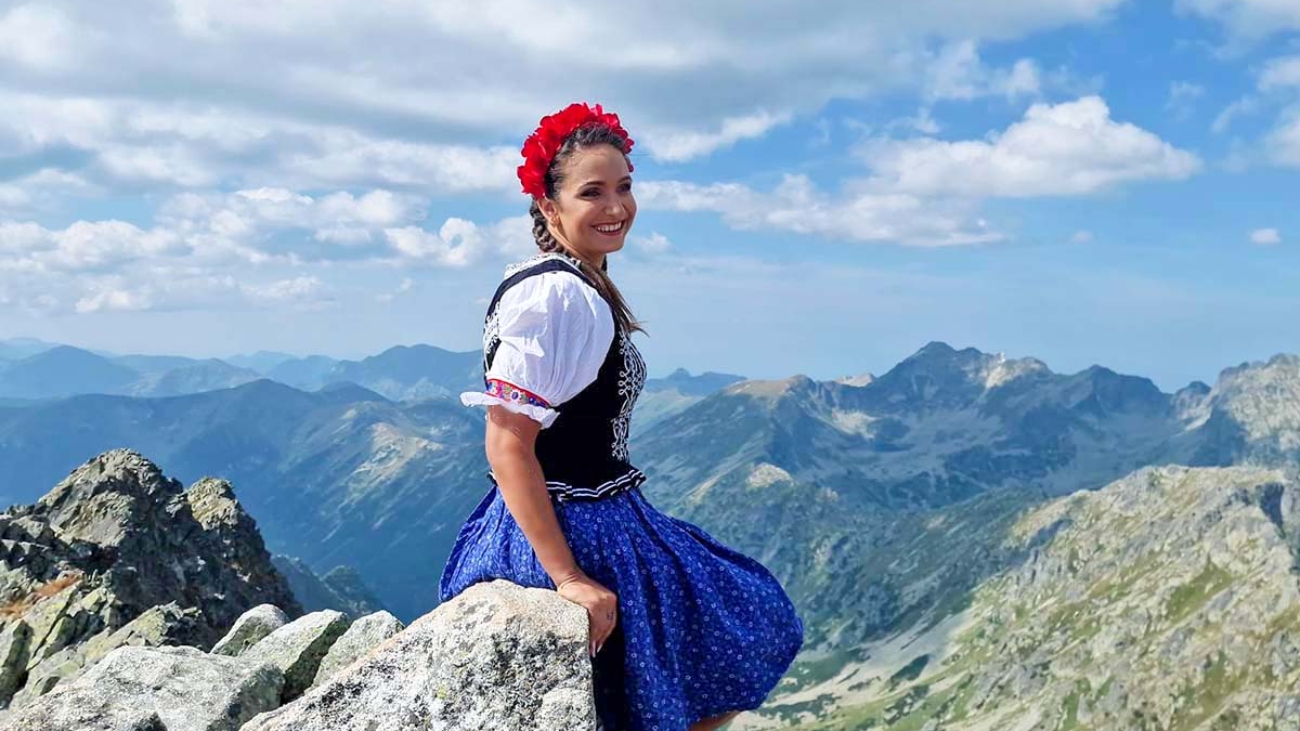 Na Kôprovskom štíte. Foto: archív Ľuboslavy Cicoňovej.