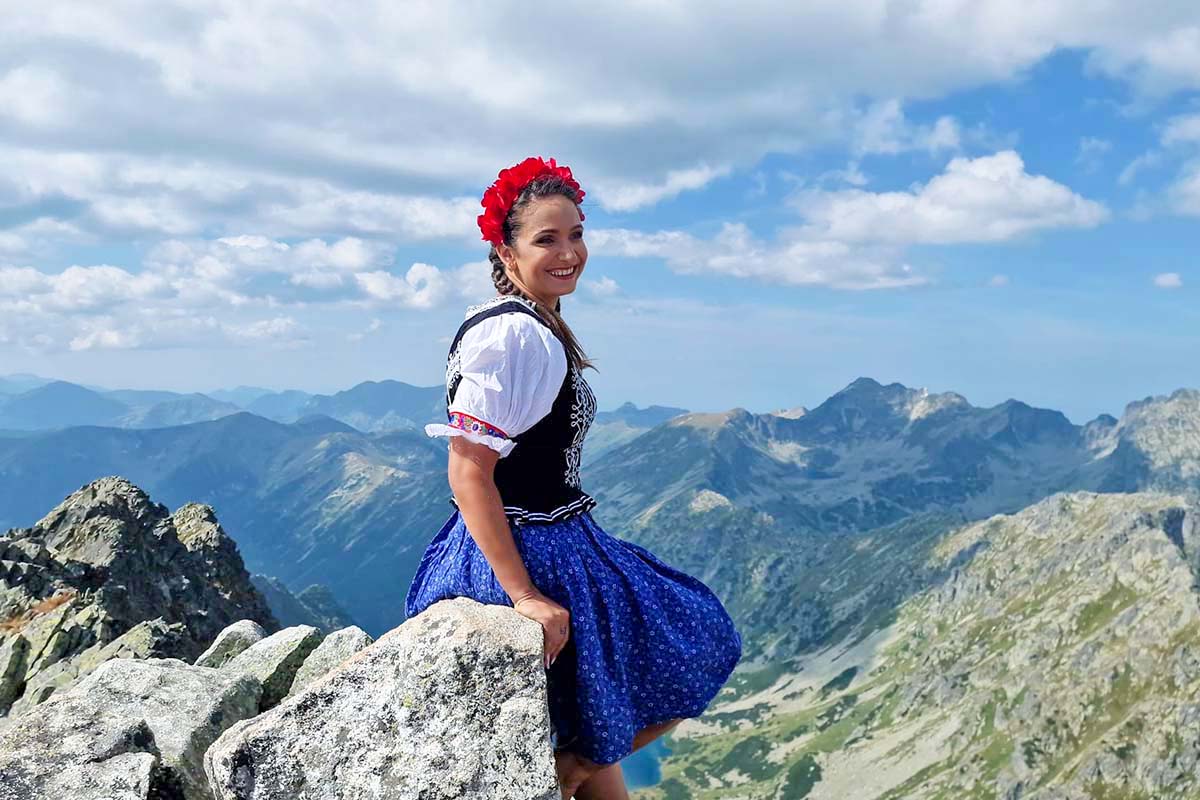 Na Kôprovskom štíte. Foto: archív Ľuboslavy Cicoňovej.