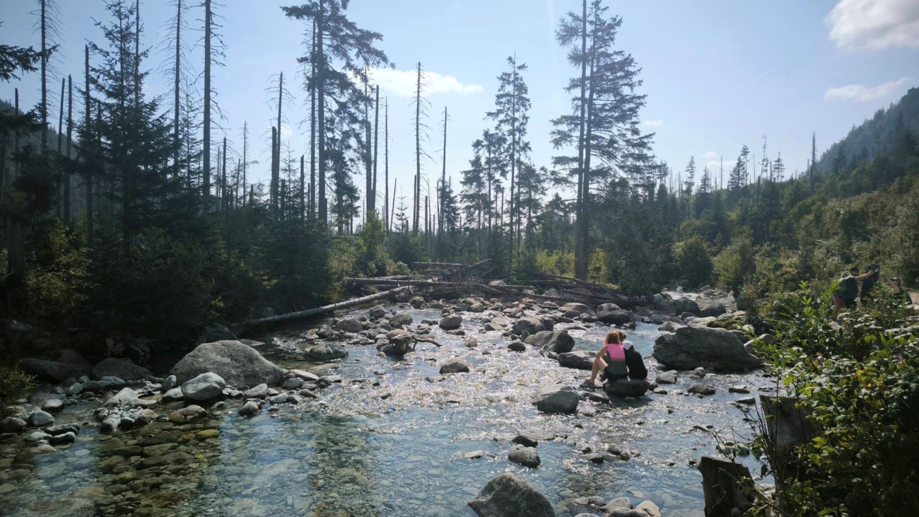 Osvieženie pri horskom potoku je oblažujúce. Pozor ale na pitie vody z neho
