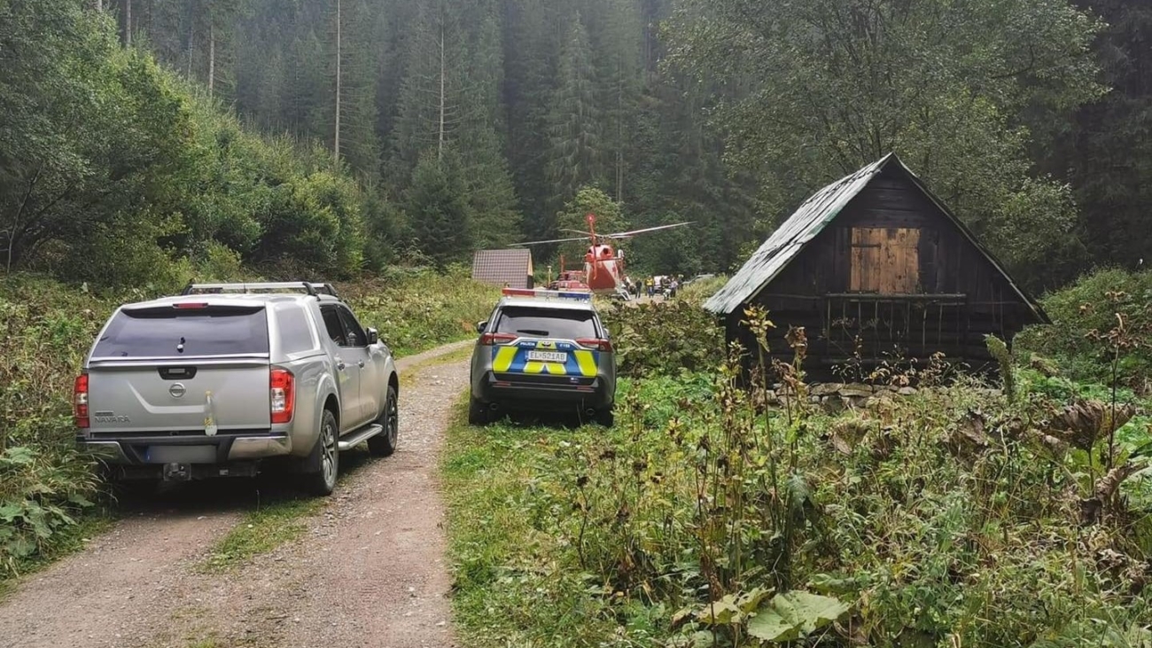 Zásah záchranárov v Ludrovskej doline