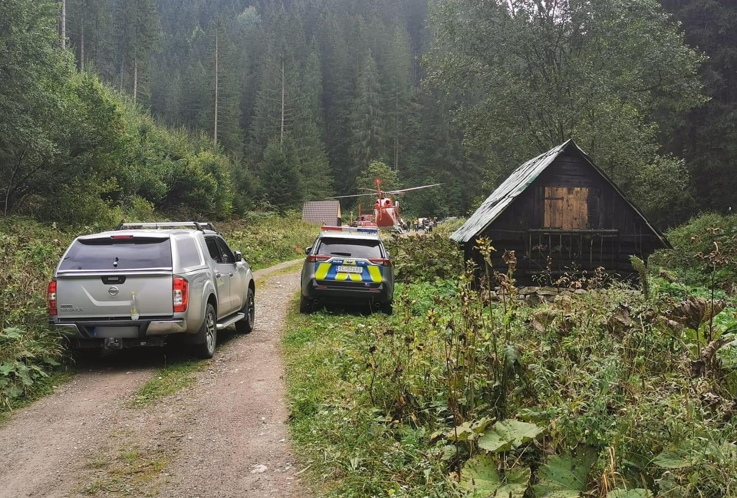 Zásah záchranárov v Ludrovskej doline