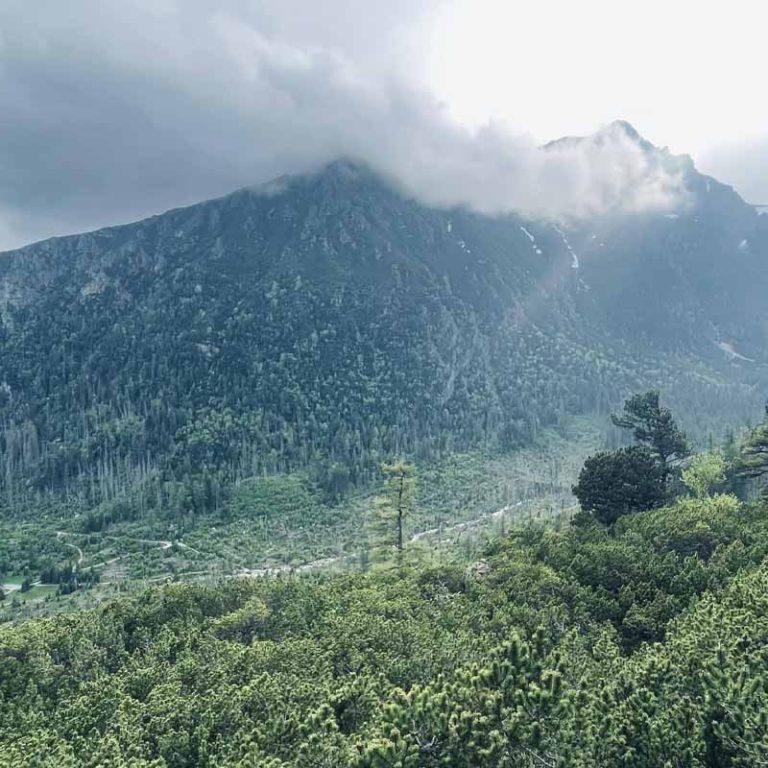 Výhľad od Zamkovského chaty. Foto: Majka Riesová.