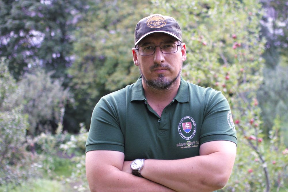 Jaroslav Slašťan, vedúci Zásahového tímu medveďa hnedého JUH
