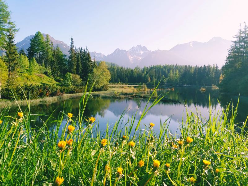 Krásny záber na Nové Štrbské pleso, čo poviete?