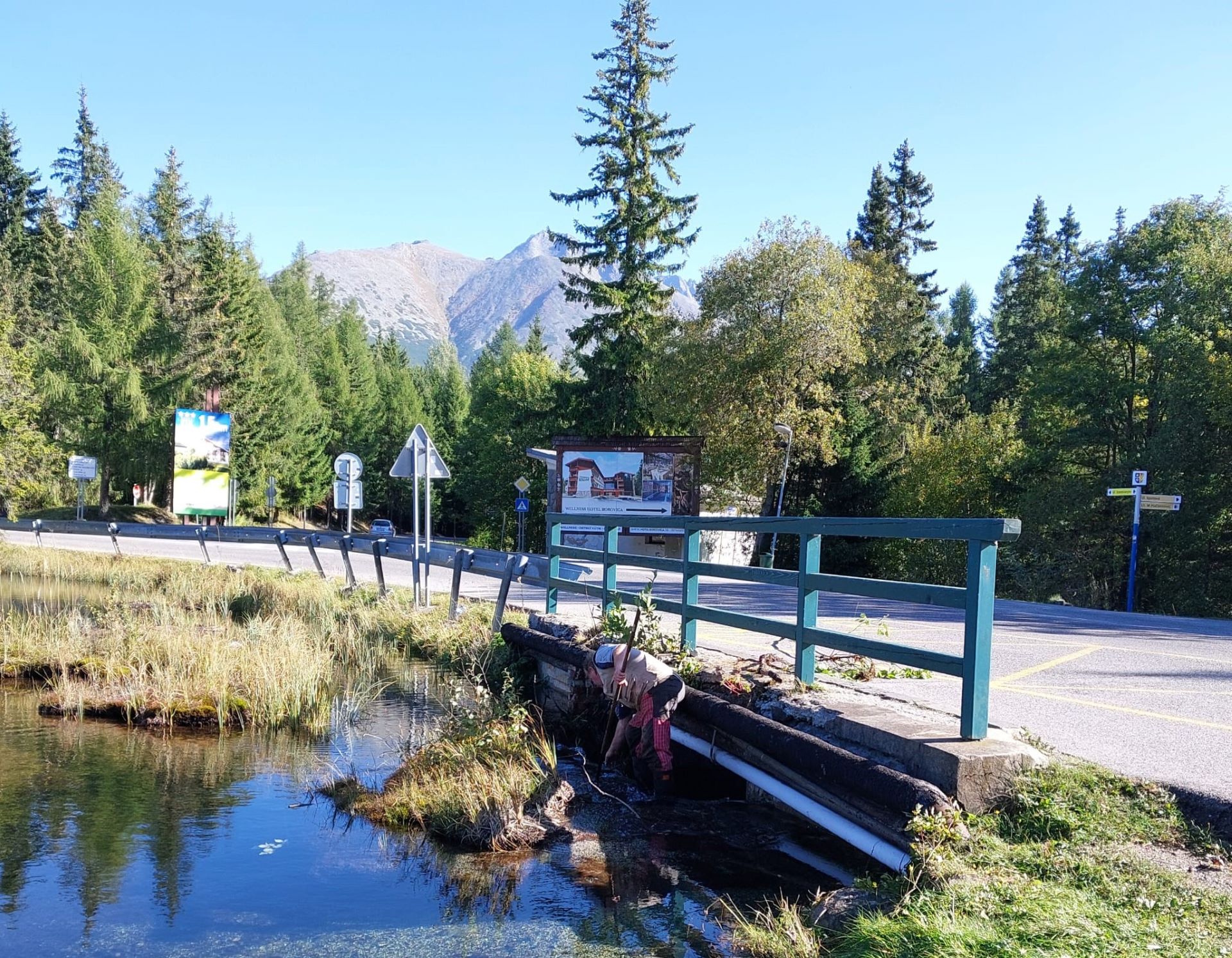 Nové Štrbské pleso - práve ho vyčistili