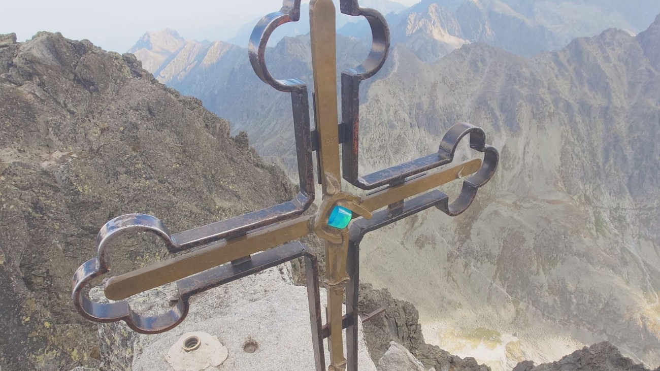 Symbol Slovenska - vrchol Gerlachovského štítu