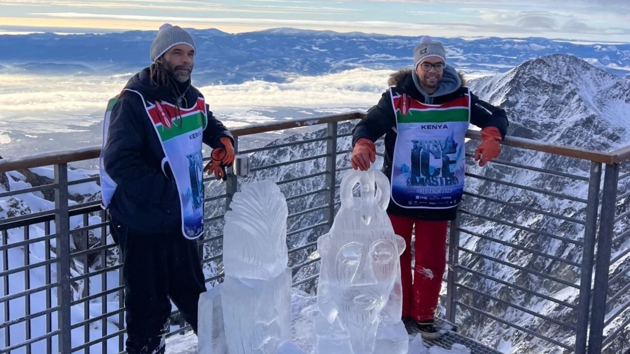 Reprezentanti Kene na Lomnickom štíte