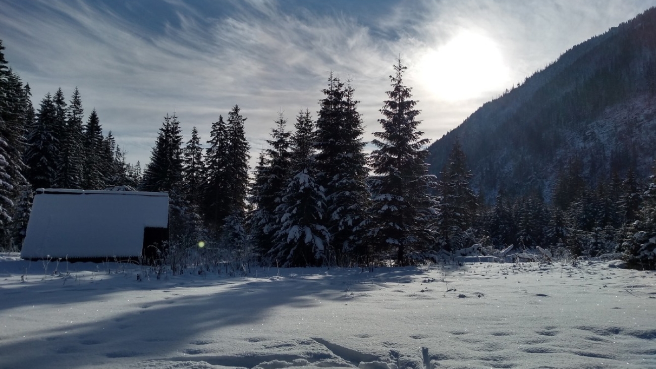 Tichá dolina v zime. Foto: Ľubica Skubíková.