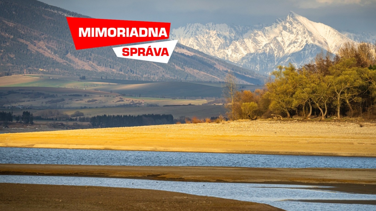 Jar Tatrách so symbolom Slovenska
